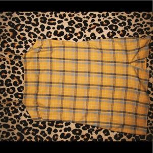 Plaid Pacsun Dress- Brand new!